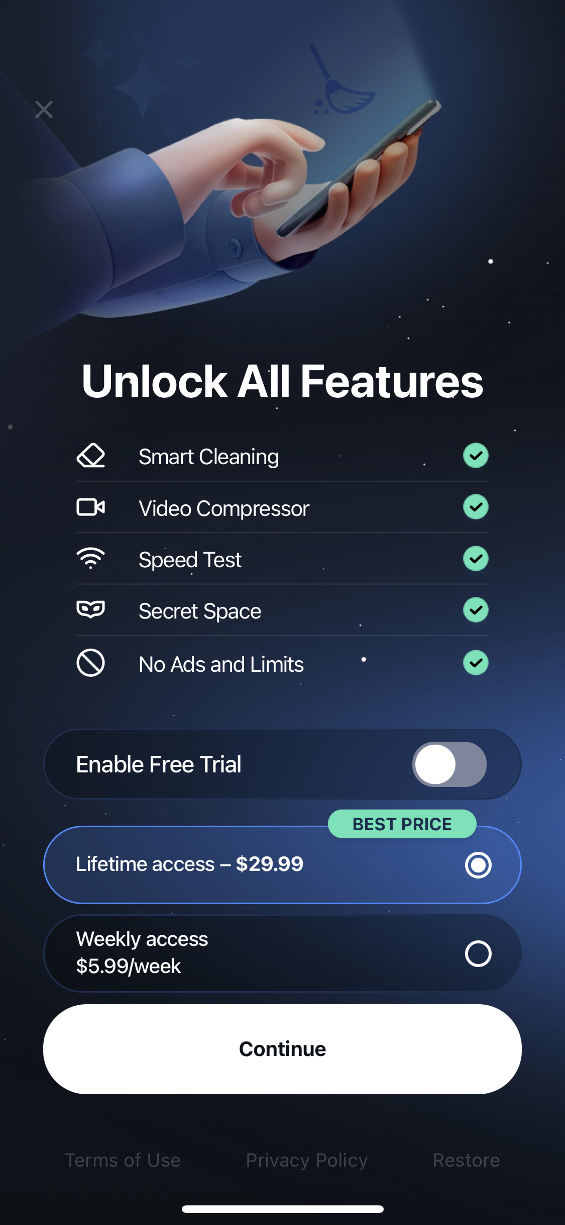 smart-cleaner app screenshot 5